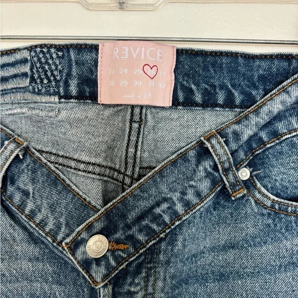 Revice Denim Viper straight jeans Follow my Lead Size 26 - Picture 8 of 8